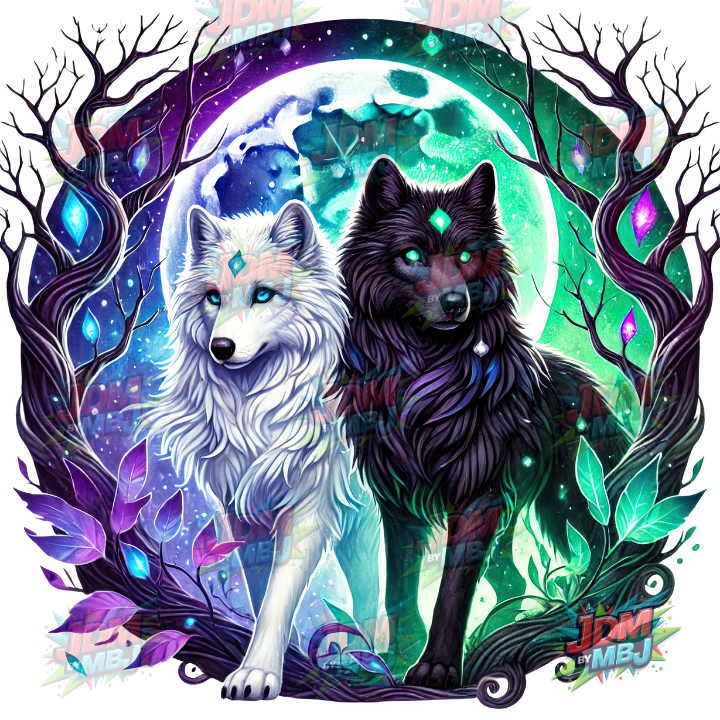Iron On - Mystery Wolf's DTF 25cm