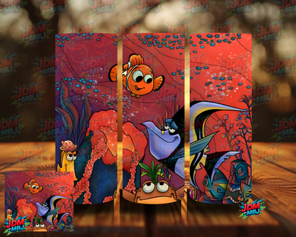 Inspired by Finding Nemo Sublimation Prints