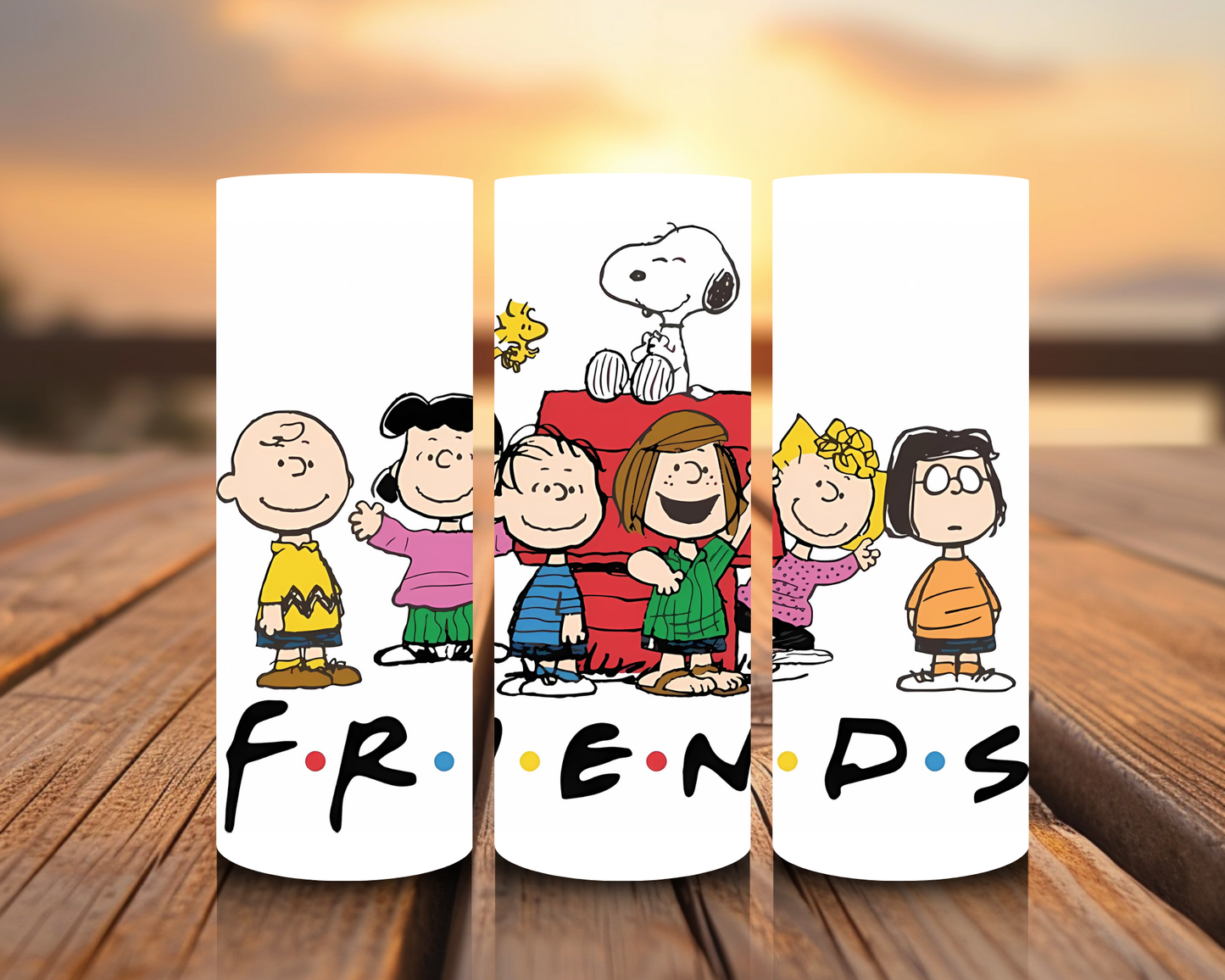 Inspirado en las impresiones de sublimación de Snoopy