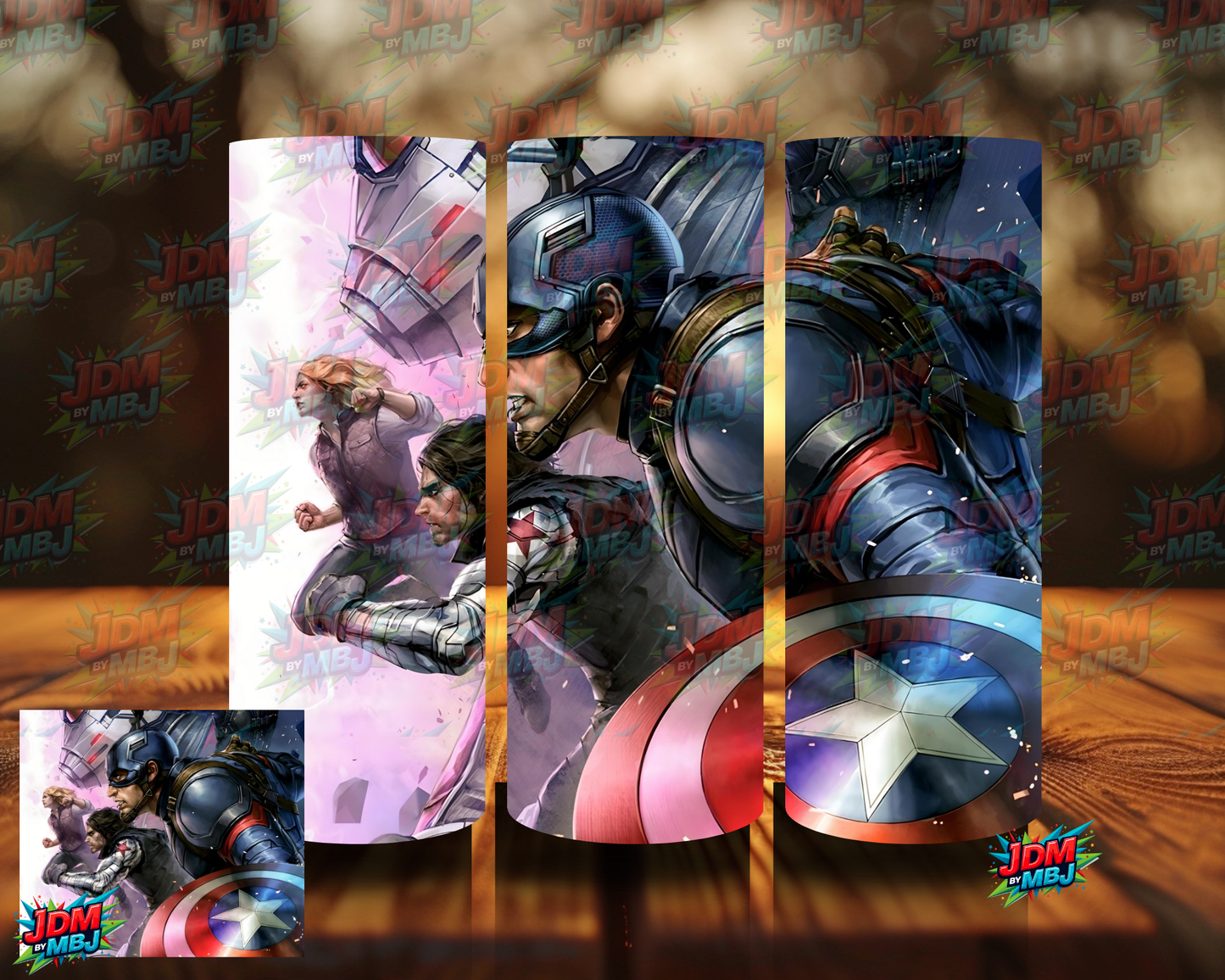 Inspired by Marvel Sublimation Prints