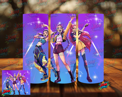 Inspired by K-POP Demon Hunters Sublimation Prints Volume 3