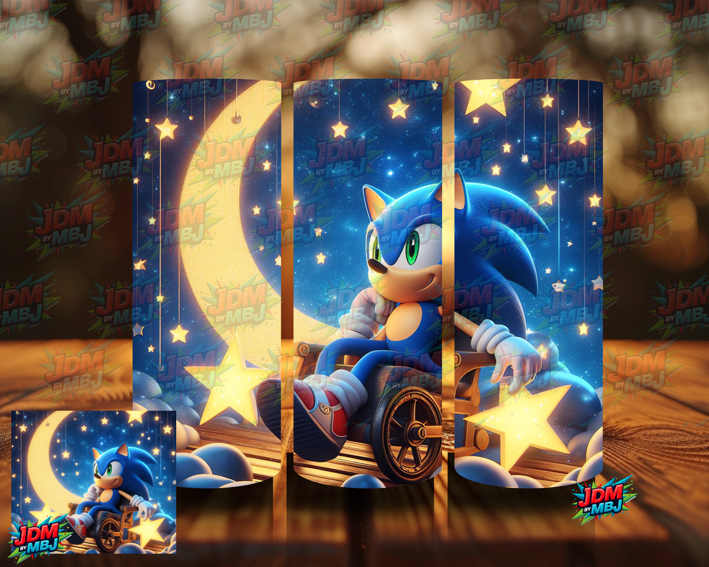 Inspired by Sonic The Hedgehog Sublimation Prints