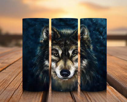 Inspirado en impresiones de sublimación de lobos