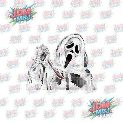 Iron On - Horror 'Halftone' DTF