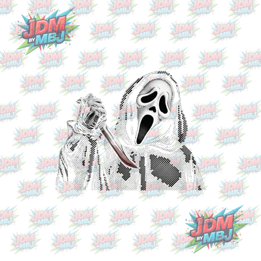 Iron On - Horror 'Halftone' DTF