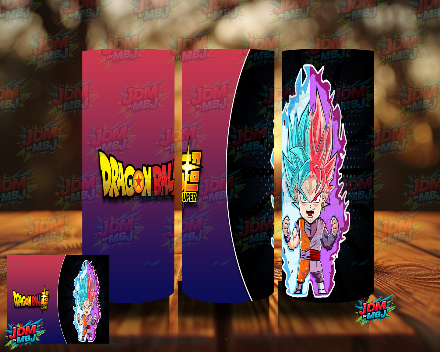 Inspired by Dragon Ball Z Sublimation Prints