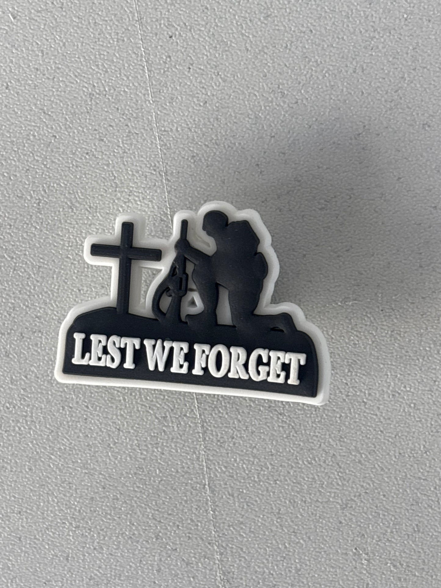 Inspired by Lest We Forget Solder Shoe Charm's