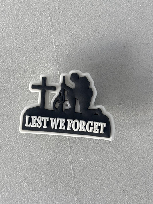 Inspired by Lest We Forget Solder Shoe Charm's