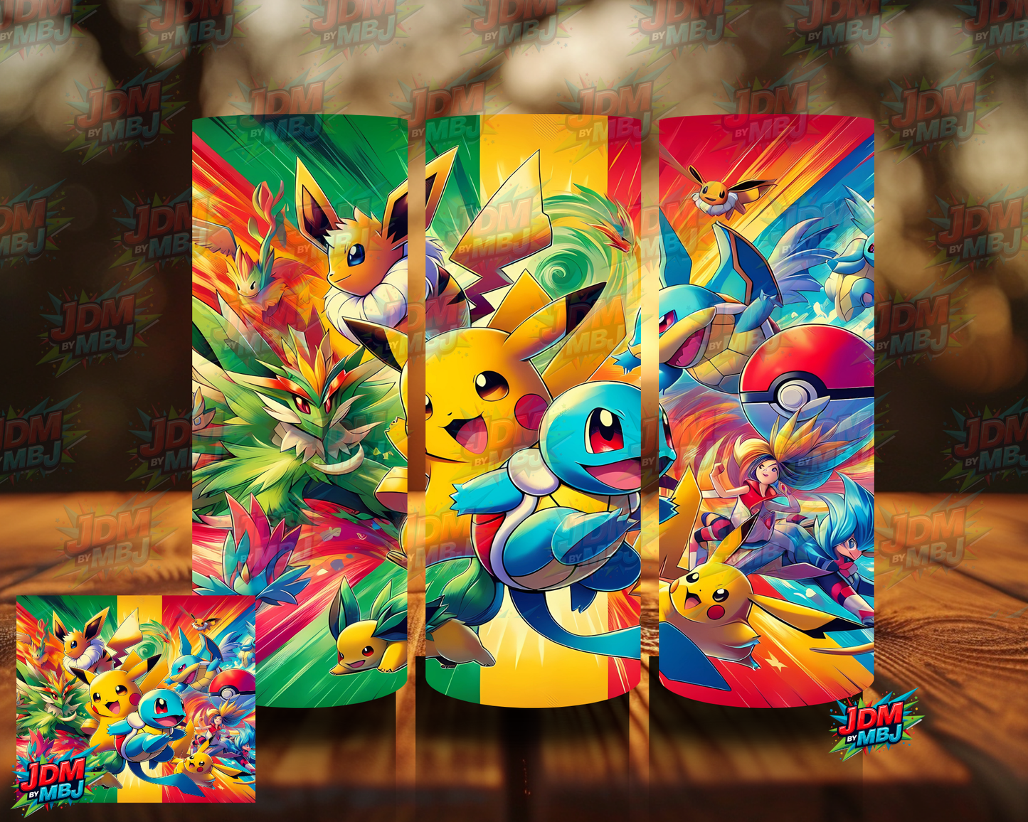 Inspired by Pokémon Sublimation Prints