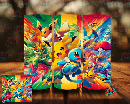 Inspired by Pokémon Sublimation Prints