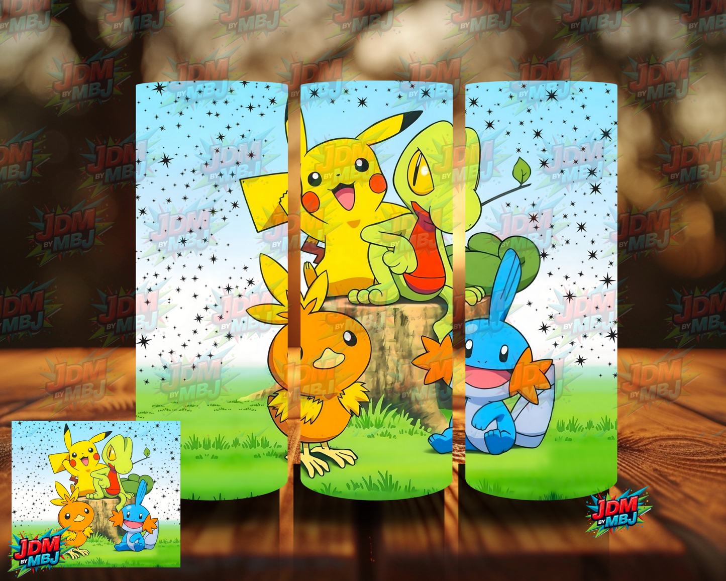 Inspired by Pokémon Sublimation Prints