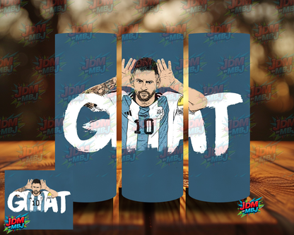 Inspired by Messi Soccer Player Sublimation Prints