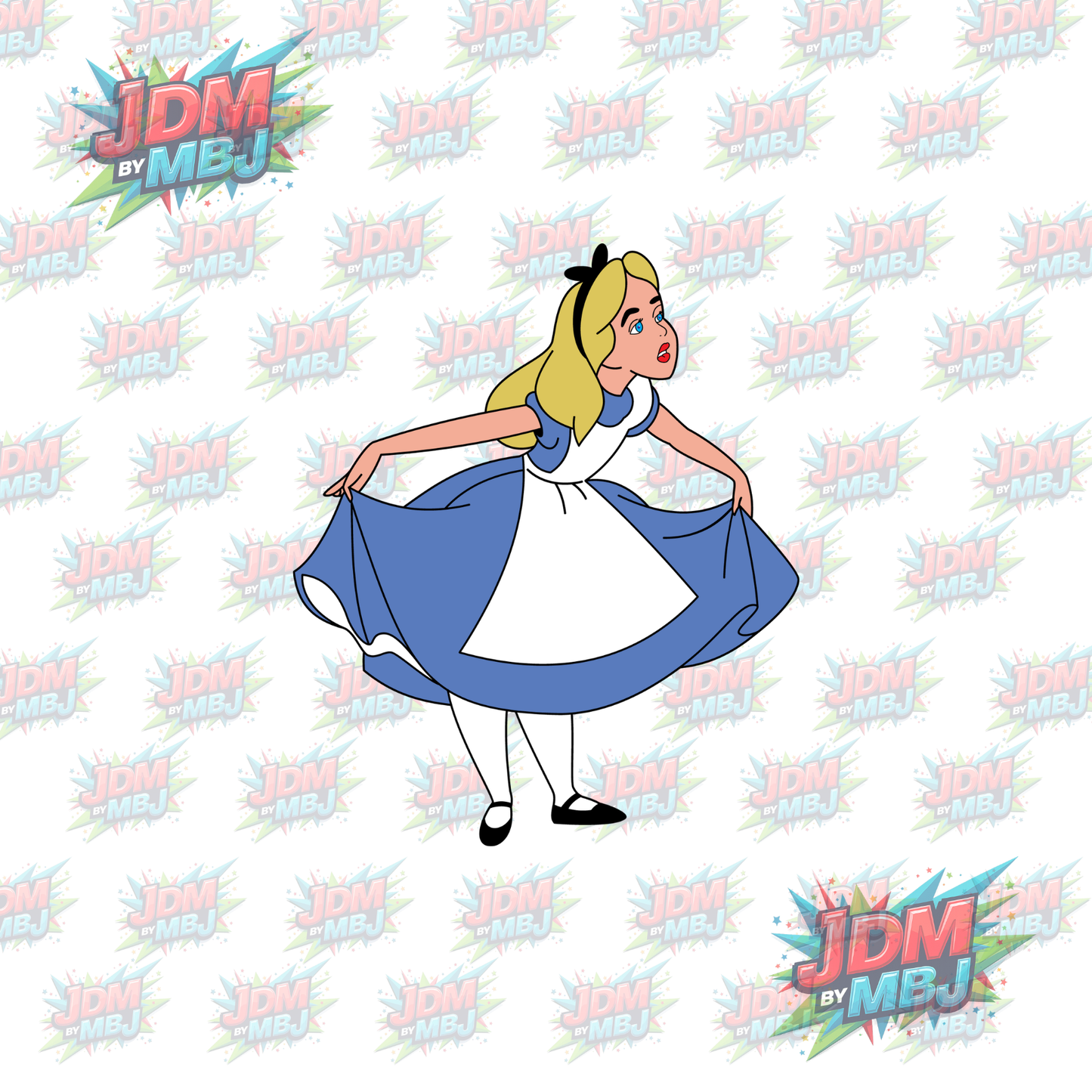 Iron On - Alice In Wonderland DTF