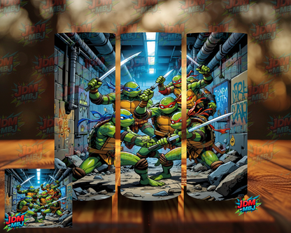 Inspired by Teenage Ninja Turtle Sublimation Prints