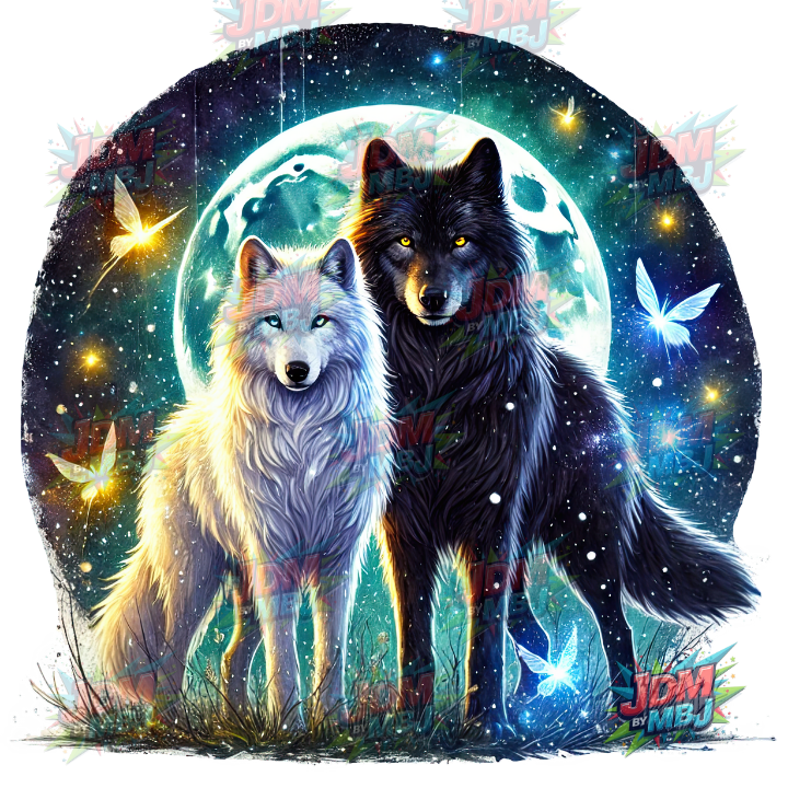 Iron On - Mystery Wolf's DTF 25cm