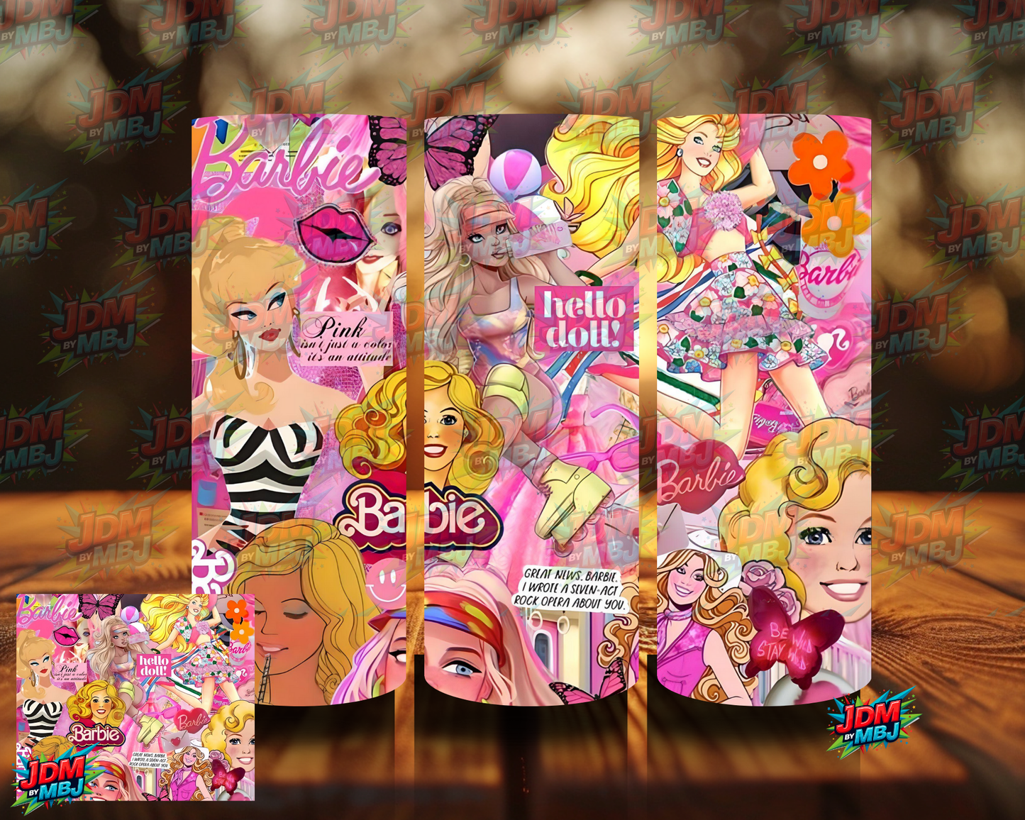 Inspired by Barbie Volume 2 Sublimation Prints