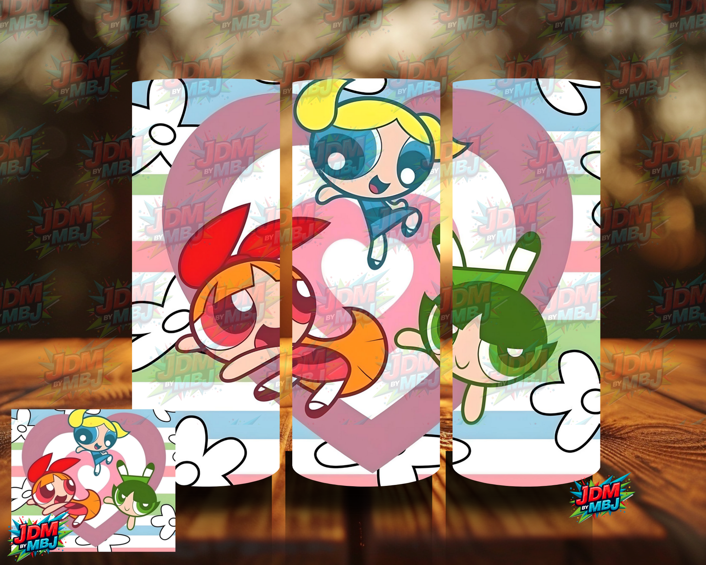 Inspired by Power Puff Girls Sublimation Prints
