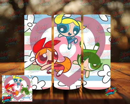Inspired by Power Puff Girls Sublimation Prints