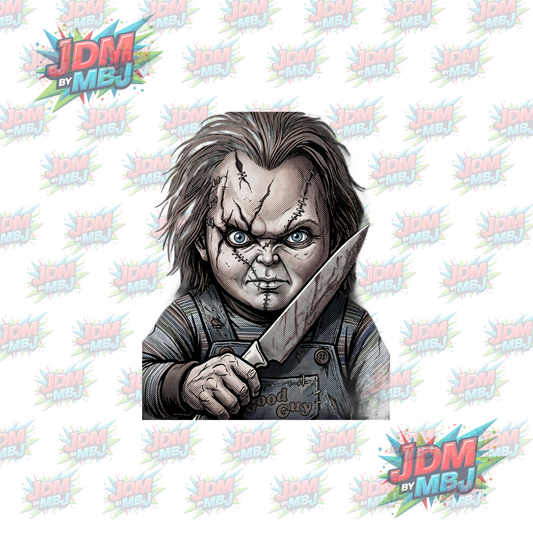 Iron On - Horror 'Halftone' DTF