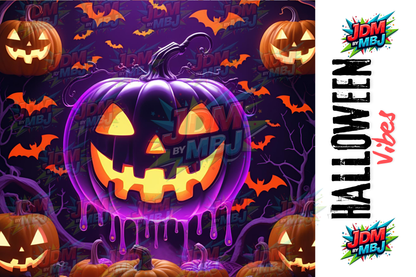 Inspirado en las impresiones de sublimación de Halloween