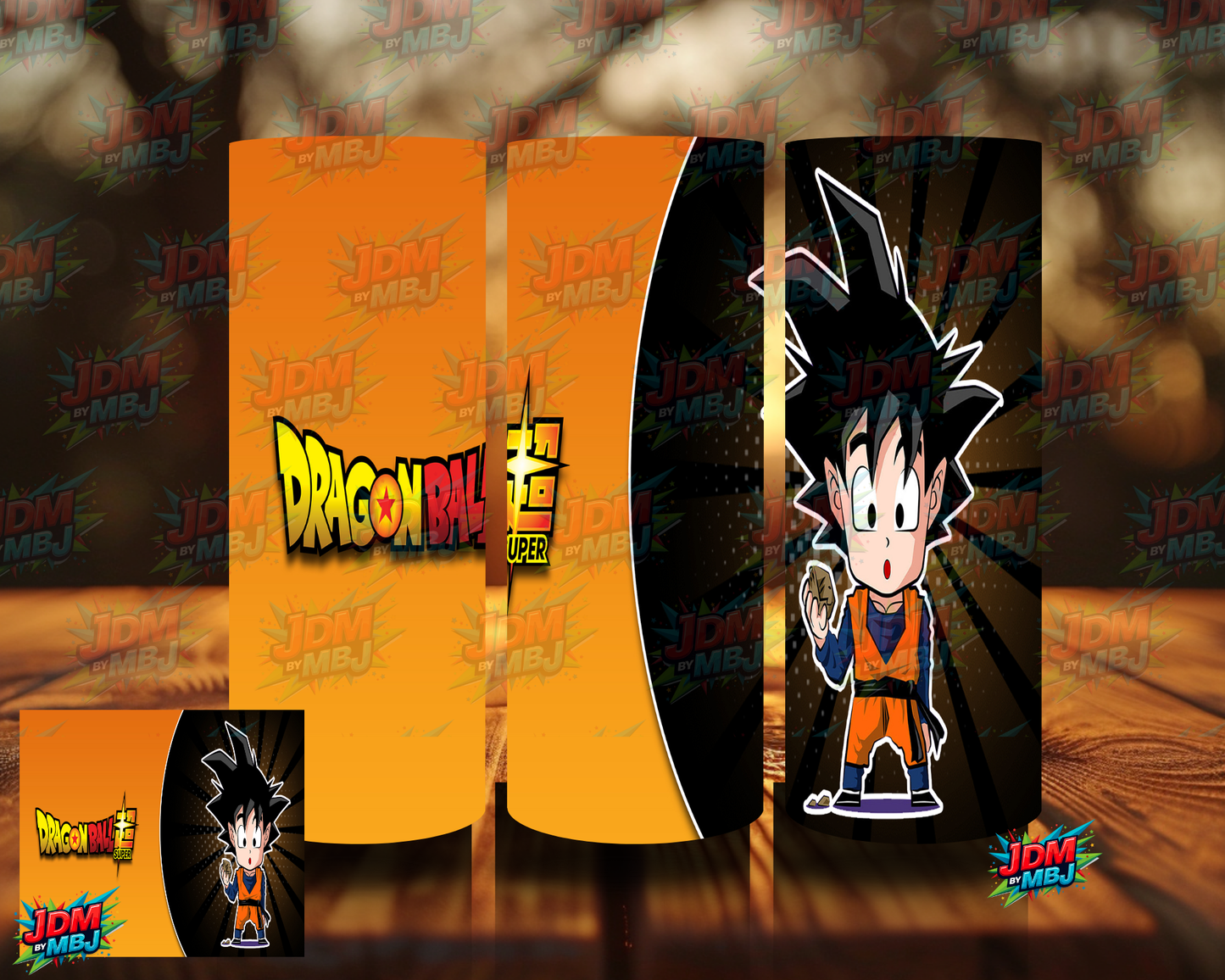 Inspired by Dragon Ball Z Sublimation Prints