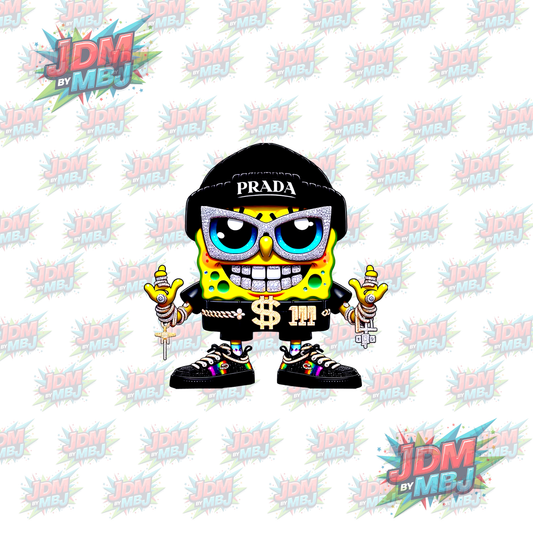 Iron On - SpongeBob Square Pants  DTF