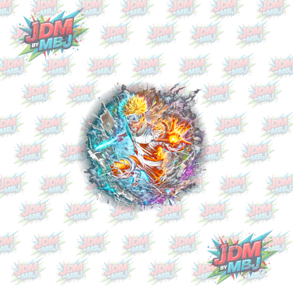 Iron On - Naruto 'Halftone' DTF