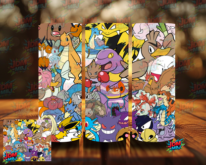 Inspired by Pokémon Sublimation Prints