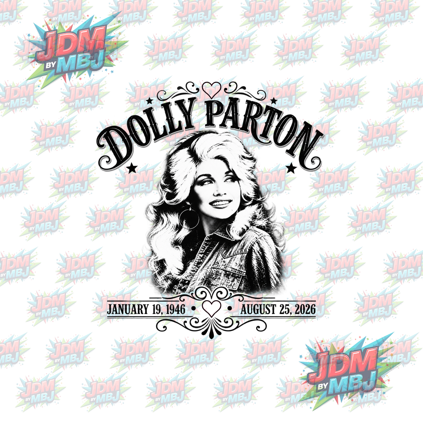 Iron On - Dolly Parton DTF