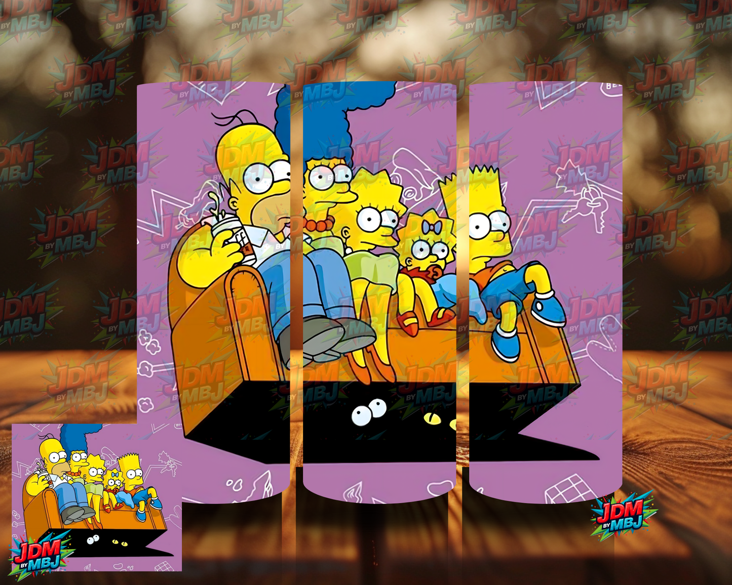 Inspired by The Simpson Sublimation Prints