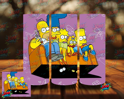 Inspired by The Simpson Sublimation Prints