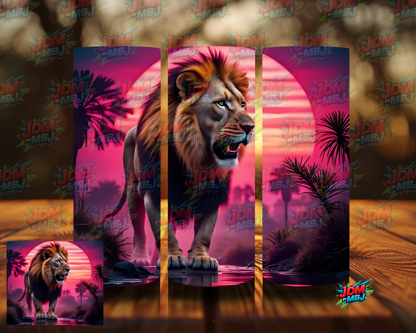 Inspired by Lions Sublimation Prints