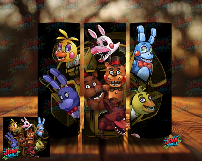 Inspired by Five Nights of Freddy Sublimation Prints