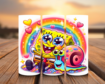Inspired by Sponge Bob Square Pants Sublimation Prints