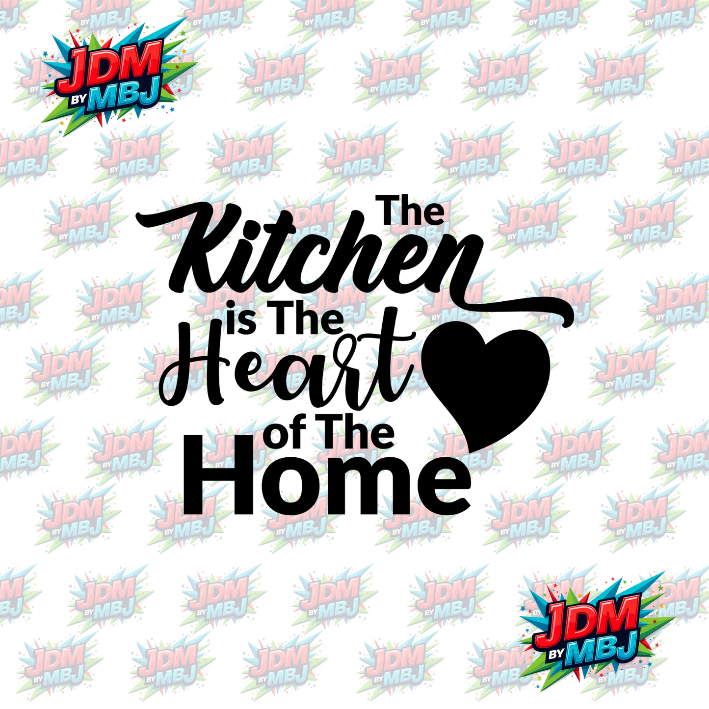 Iron On - Kitchen Style DTF 20cm