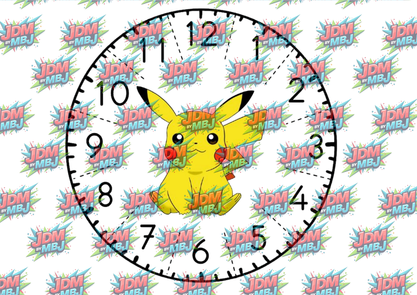 Clock Sublimation Prints- Inspired by Disney, Stitch & More
