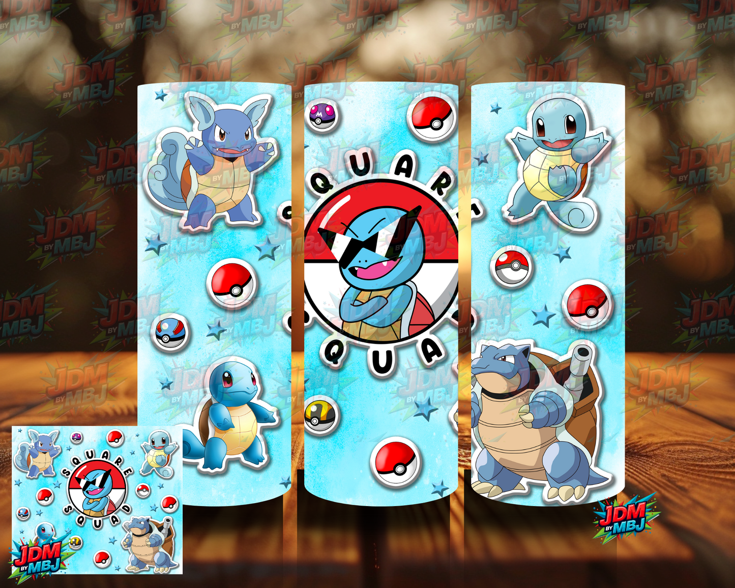 Inspired by Pokémon Sublimation Prints