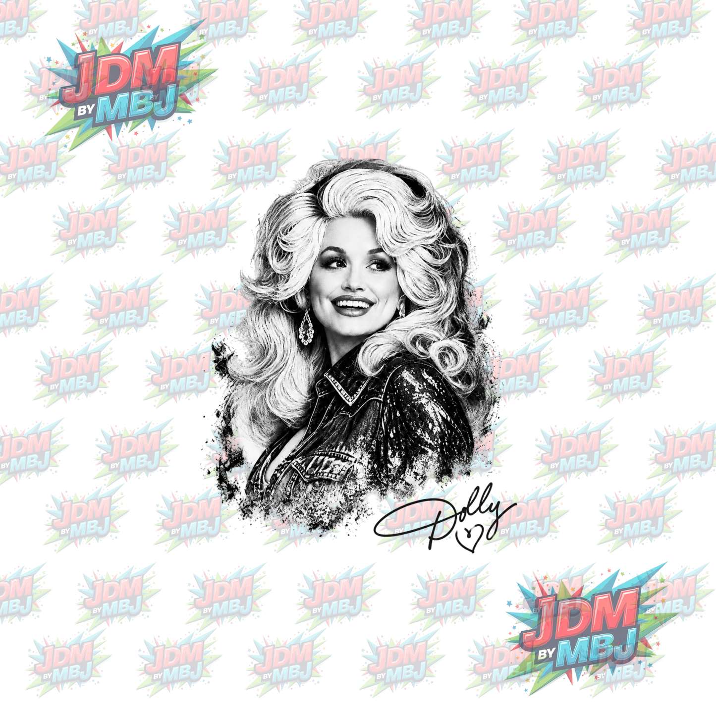 Iron On - Dolly Parton DTF