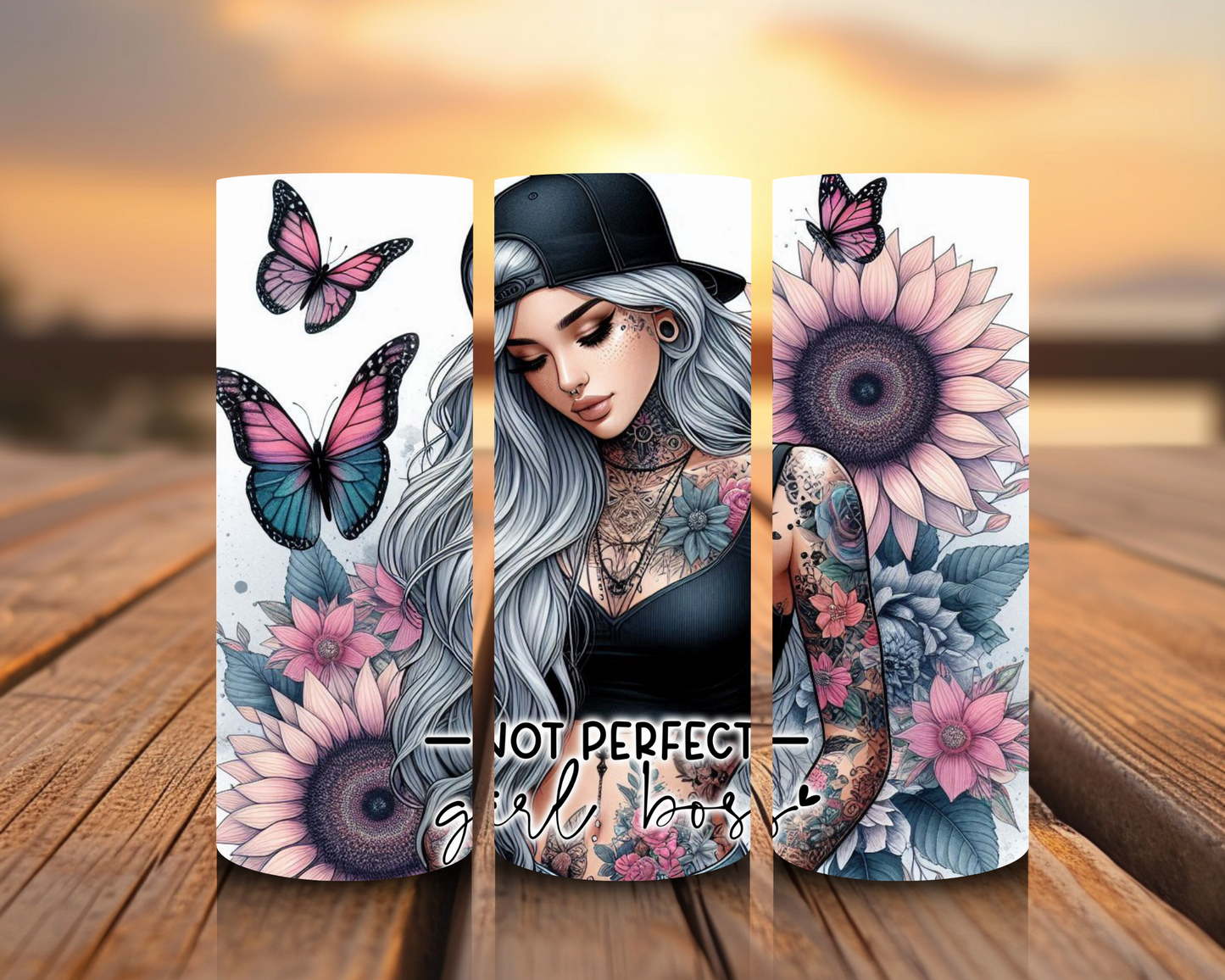 Inspirado en las impresiones de sublimación de Tattoo Girl