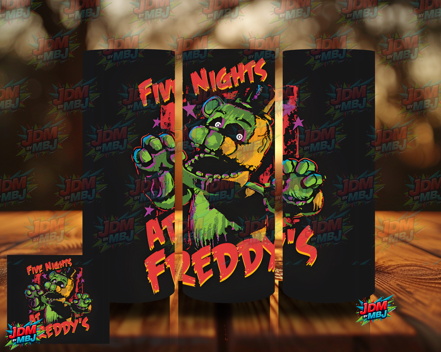 Inspired by Five Nights of Freddy Sublimation Prints