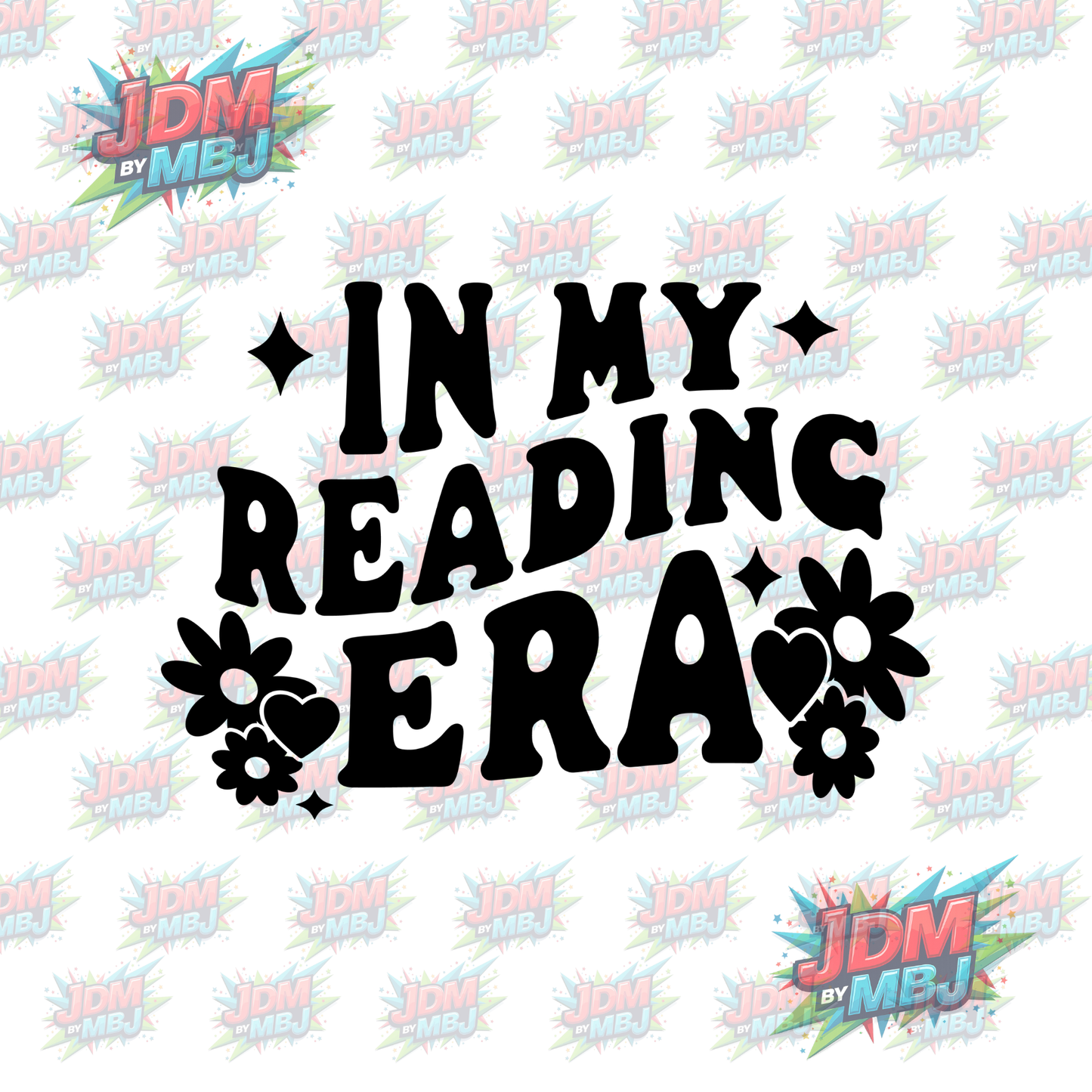 Iron On - In My Reading Era DTF 20cm