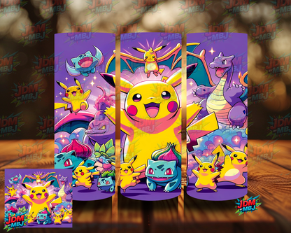 Inspired by Pokémon Sublimation Prints