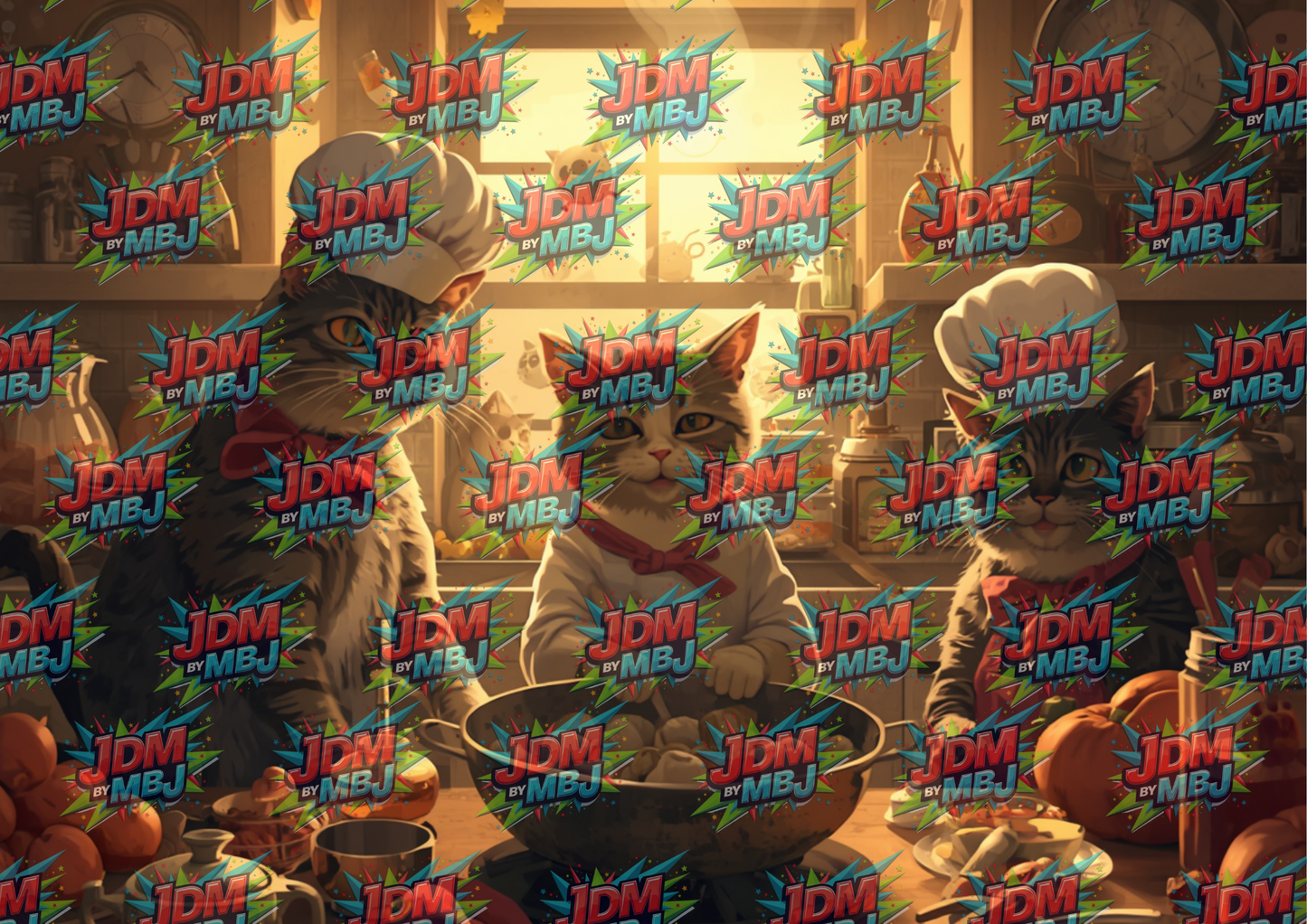 Cat Cutting Board Sublimation Prints