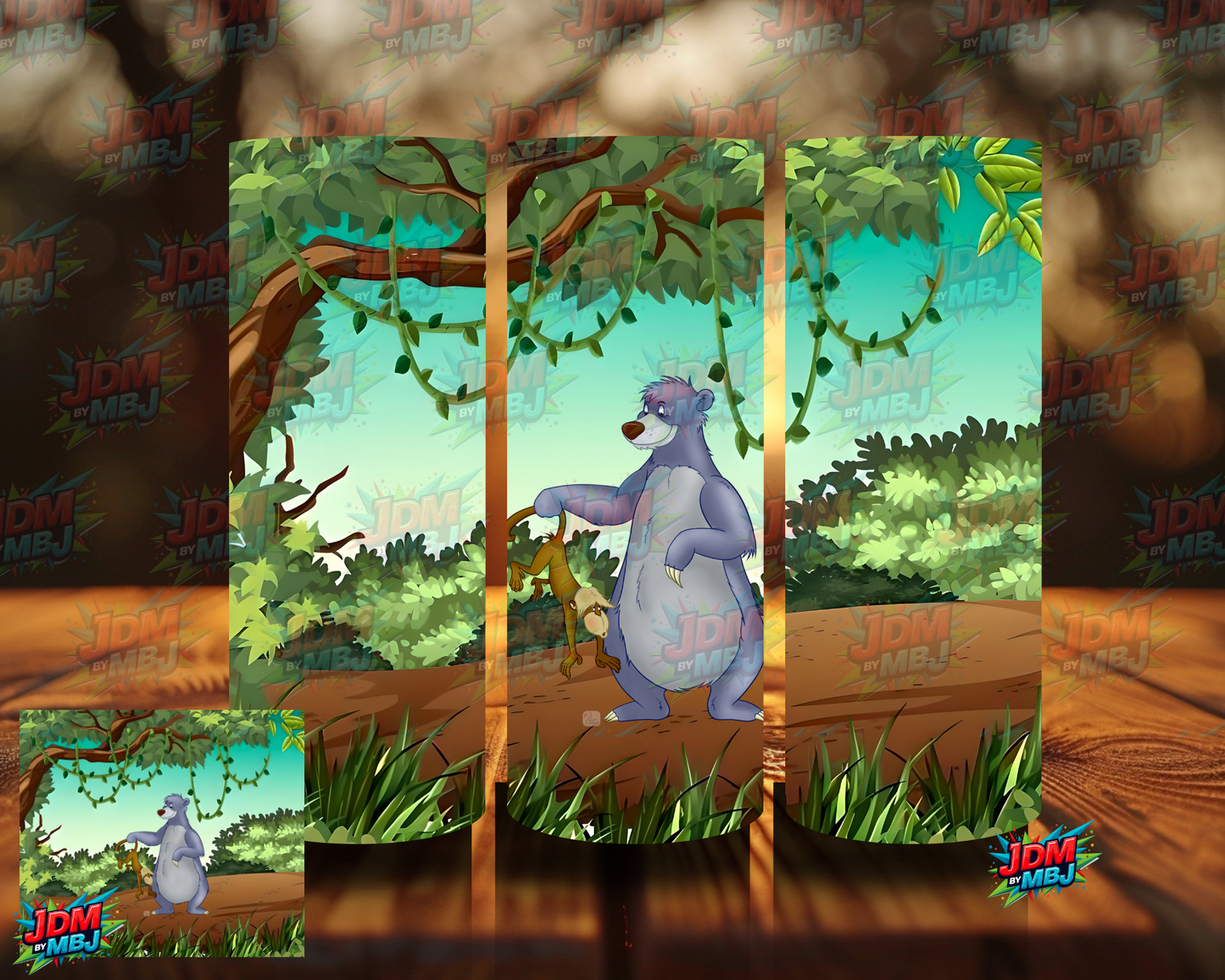 Inspired by The Jungle Book Sublimation Prints