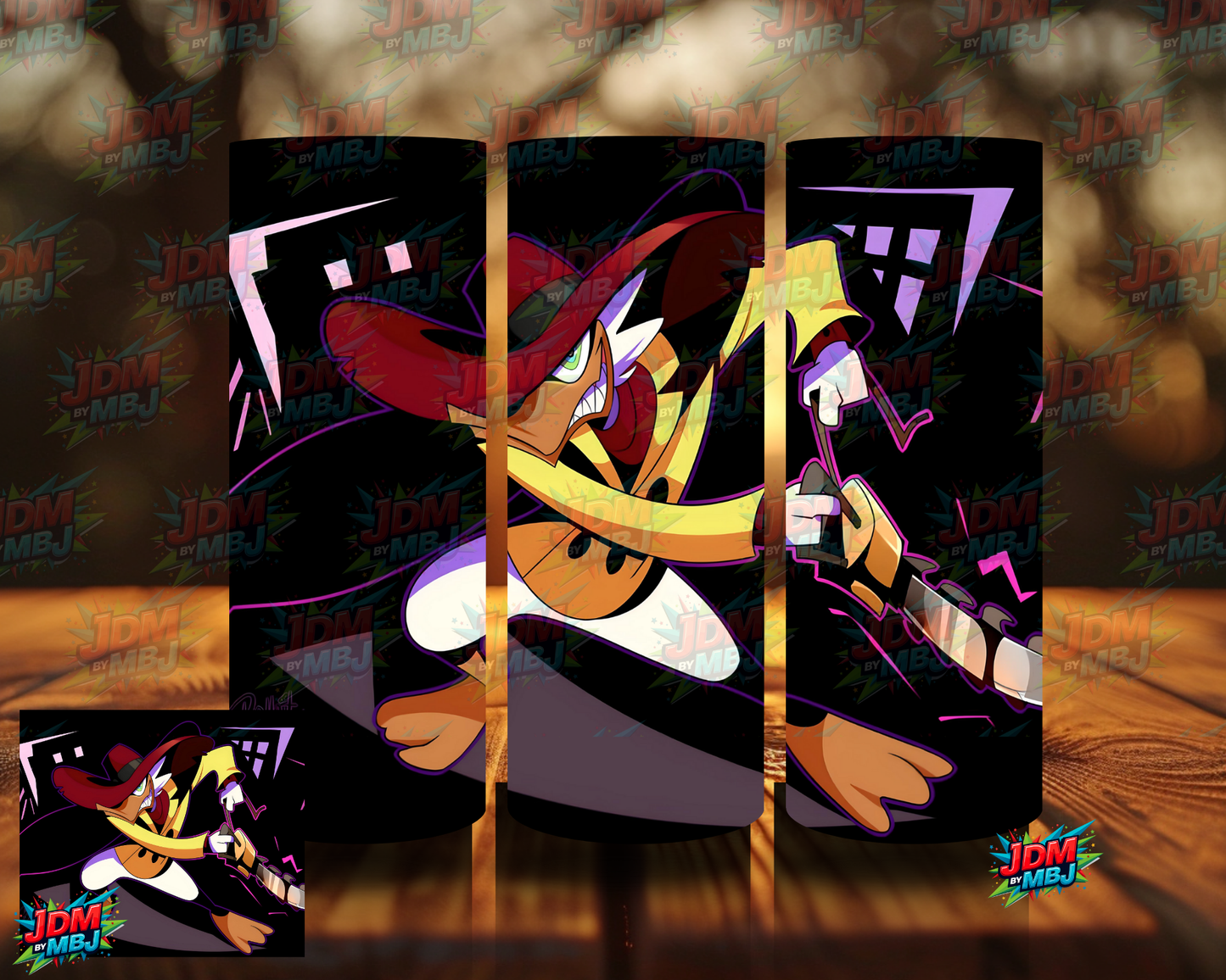 Inspired by Dark Wing Duck Sublimation Prints