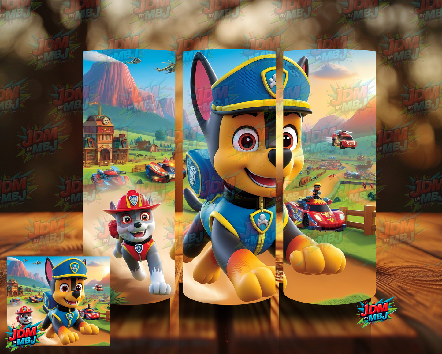 Inspired by Paw Patrol Sublimation Prints