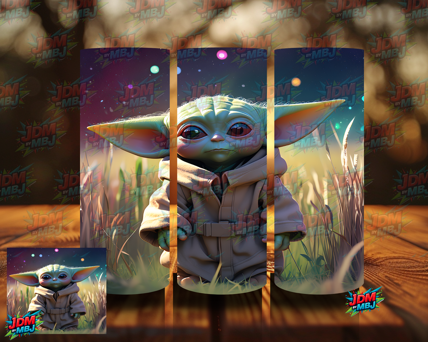 Inspired by Yoda Sublimation Prints