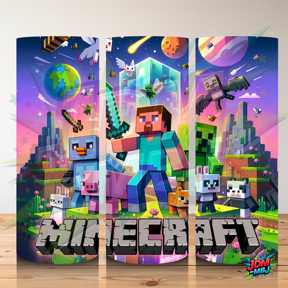 Inspirado en las impresiones de sublimación de MineCraft