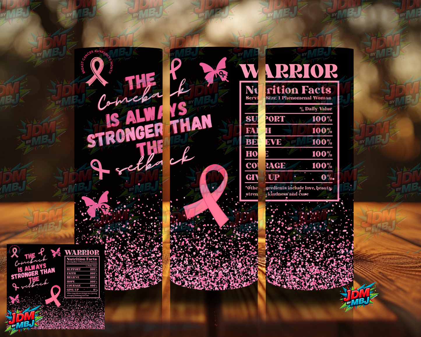 Inspired by Breast Cancer Awareness Sublimation Prints