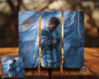 Inspired by Messi Soccer Player Sublimation Prints
